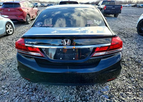 2014 Honda Civic Ex from USA, damaged, VIN 19XFB2F87EE059655